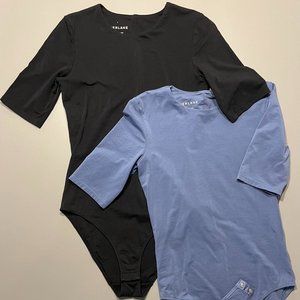 2 Everlane Bodysuits - Size Small